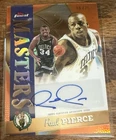 2025-26 Topps Finest Masters Paul Pierce Orange Refractor Auto /25 Celtics SP
