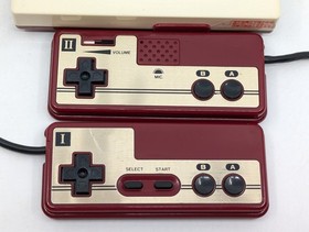 AV Mod Nintendo Famicom Disk System Console + RAM Adapter Set - Tested Working