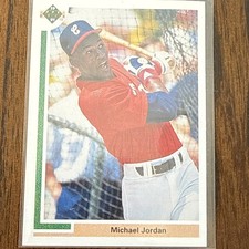 1991 Upper Deck Michael Jordan Chicago White Sox #SP1 Baseball Card MJ Vintage