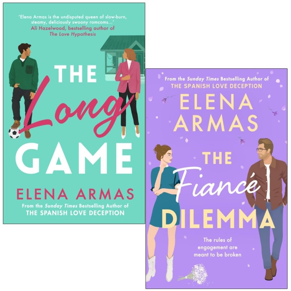 Long Game Series 2 Books Collection Set By Elena Armas Fiance Dilemma Paperback