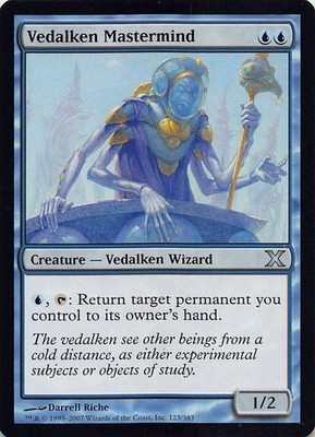Vedalken Mastermind 10E 123 Normal English NM - MTG
