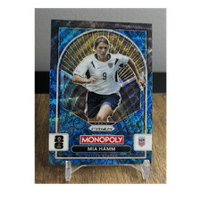 Panini 2026 Prizm Monopoly FIFA World Cup Mia Hamm Blue Wave Prizm USA #91