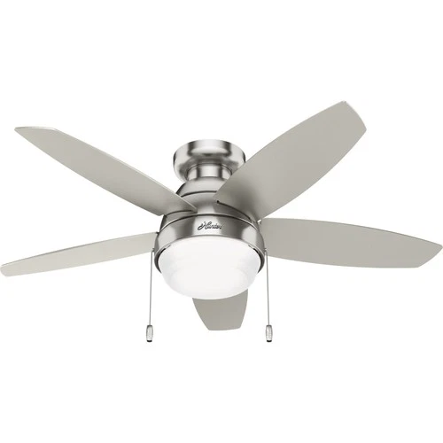 Hunter Fans - Lilliana-Low Profile Ceiling Fan with LED Light Kit and Pull Chain - Picture 1 of 2