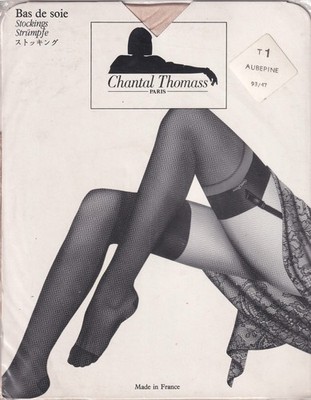Seidenstrümpfe CHANTAL THOMASS Farbe Weißdorn (Beige). Größe 1. Seidenstrümpfe.