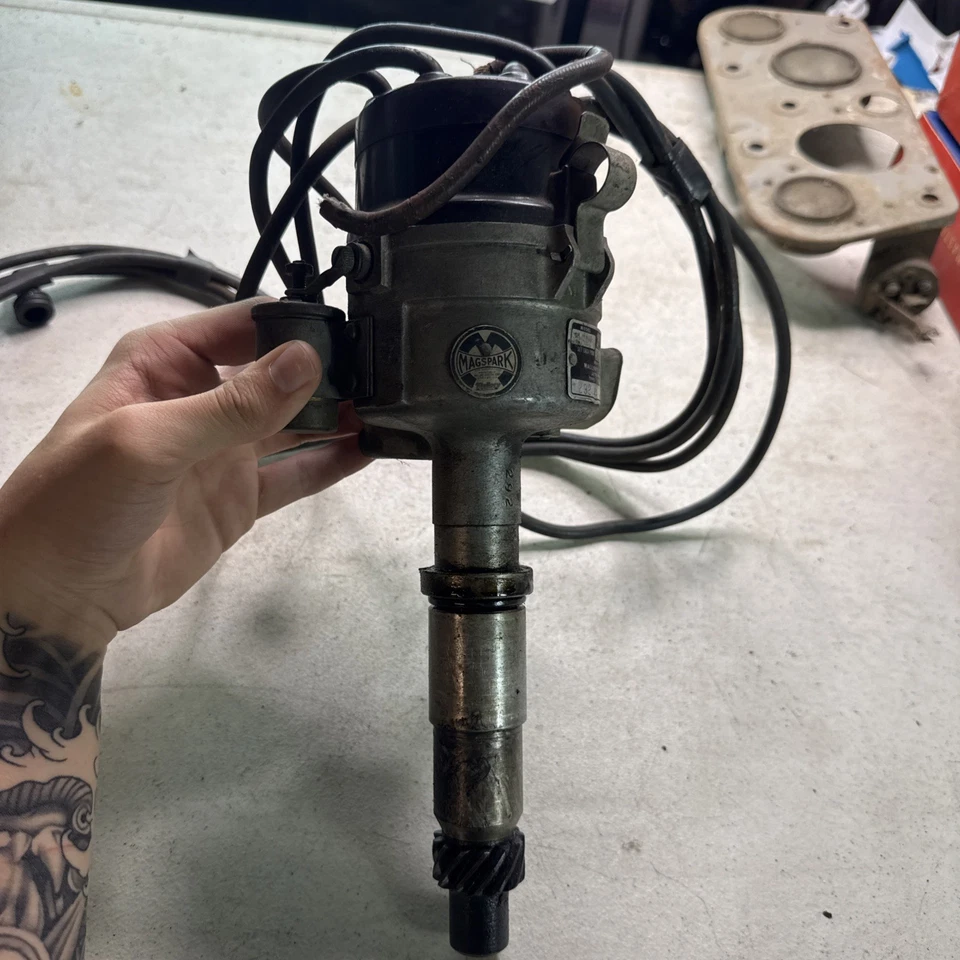 Mallory Magspark Nailhead Buick ZCM 301A Distributor 272 292? Hot Rod 1950s V8 - Image 4 of 4