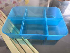 Set If 3 Plastic Bins With Compartments From Sterilite, Drawer Organizing