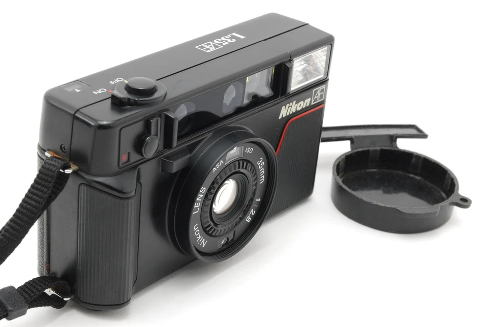 Cámara fotográfica ISO 1000 [Exc+5] Nikon L35 AF Pikaichi Point & Shot 35 mm JAPÓN Foto 3 de 4