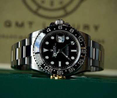 Rolex GMT-Master II  Green Arrow  COMPLETE SET 116710LN