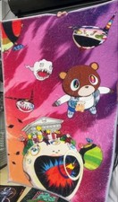 Tapis touffe KANYE WEST graduation personnalisé super doux / peluche moelleux zone détaillée