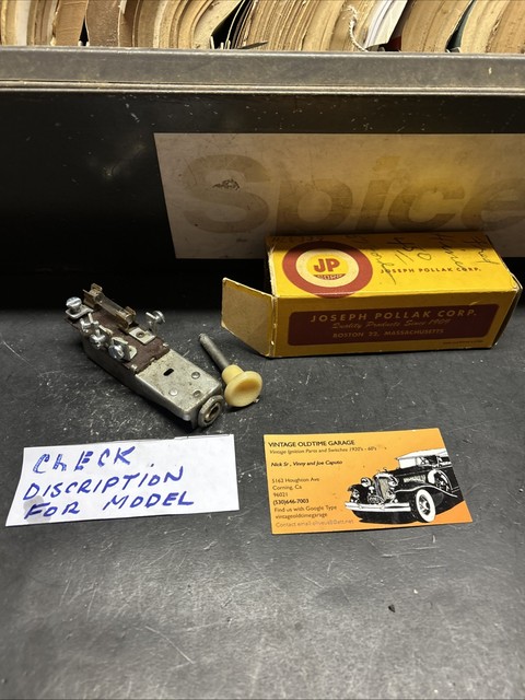 1946 1947 1948 1949  LINCOLN HEADLIGHT SWITCH