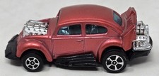 Vintage Corgi VW Volkswagon Juniors Whizz England Diecast Toy Car Hot Rod Red