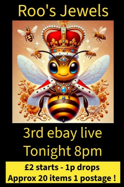 3rd live show !!!!! £2 starts 1p drops