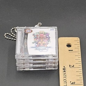  SEGA Dreamcast Keychain Mini Jewel Case CD Disc Limited Run Games Official 