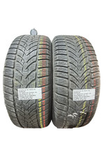 2 PNEUMATICI USATI 225/55 R 18 102H XL DUNLOP INVERNALE M+S 4.5 MM DOT 4921
