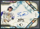 BOBBY WITT JR. 2025 TOPPS DIAMOND ICONS #DIA-BWJ AUTO BLUE 3/15 ROYALS