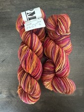 Koigu Wool Designs Yarn KPPPM 100 Merino Wool 175y/50g 607 Lot Of 2