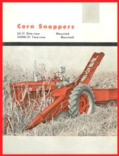IH International Farmall 1 2 Row 2C-11 34HM-21 McCormick Corn Snappers Brochure
