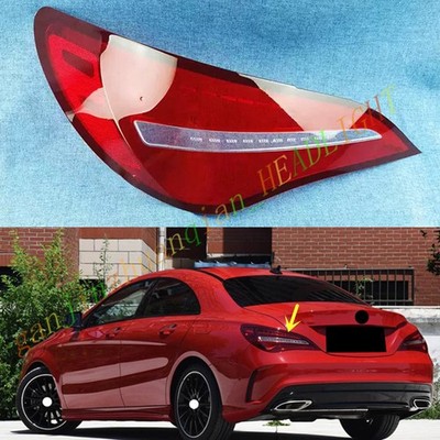 For Mercedse-Bens CLA 2017-2019 Rear Left Side Red Tail Lights Shell Replace