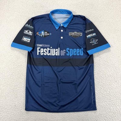 Steve McQueen 2025 Car Show Polo Shirt Men s XL Made In USA Auto Racing Moto