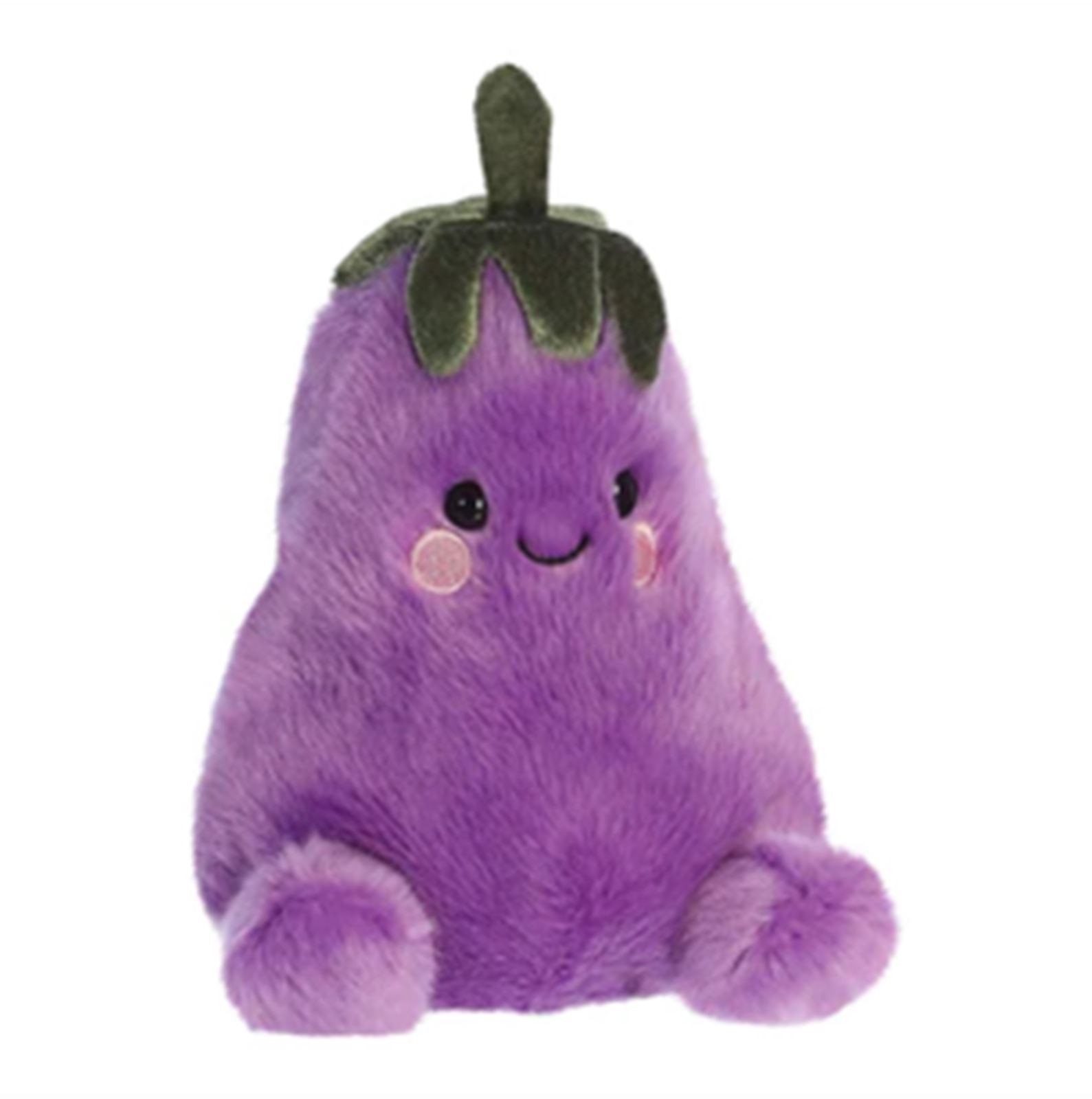 Aubrey Eggplant Plush Palm Pals Plushie Cuddly Kawaii Kids Soft Toy Teddy