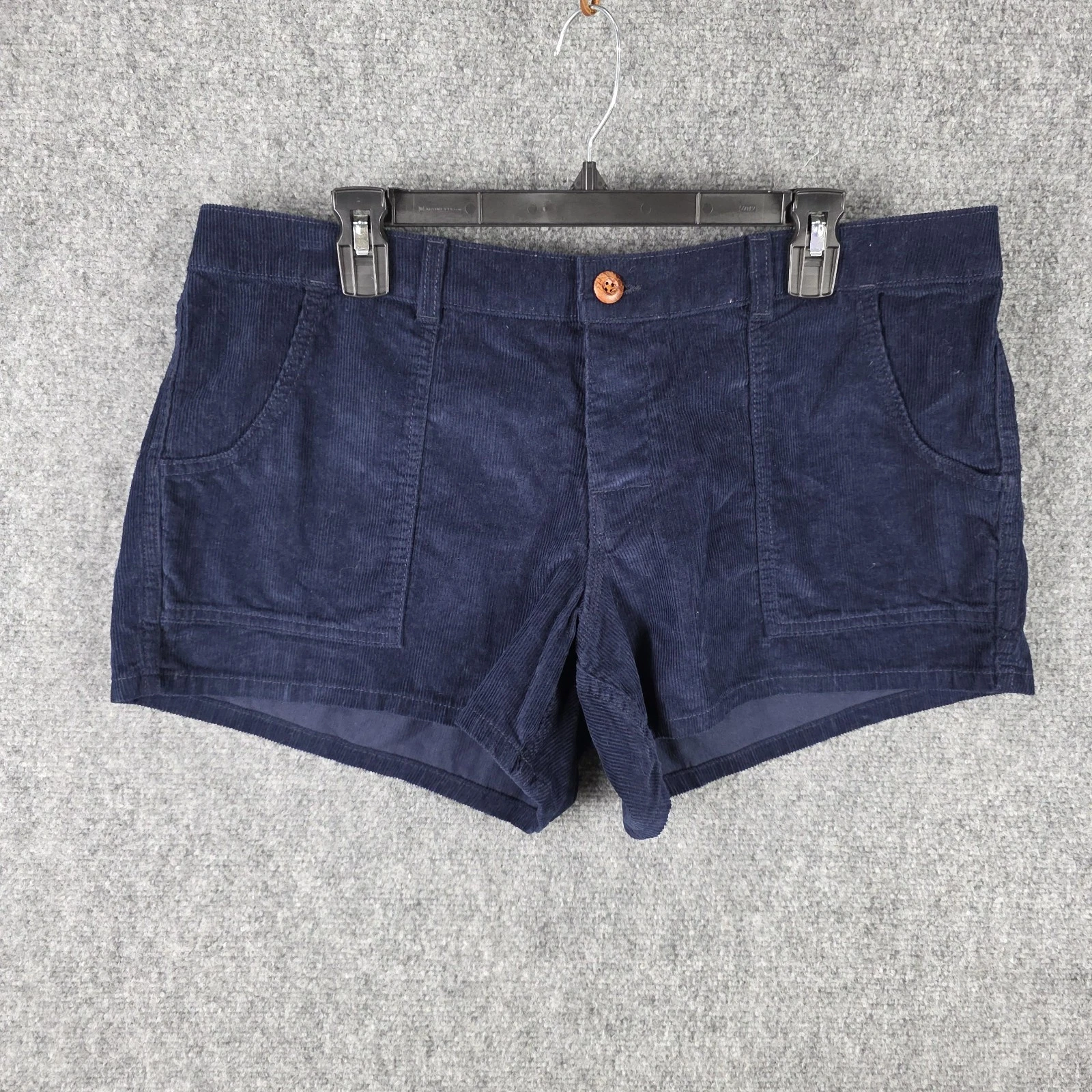 Birdwell Beach Britches Corduroy Shorts USA Navy Sz 14 36 Surf Skate 4” Inseam