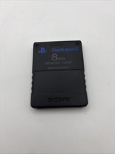 Sony Playstation 2 PS2 Official OEM MagicGate 8MB Black Memory Card SCPH-10020