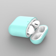 Compatible with Silicone Earphone Airpods Case Cover Silicone Protective Skin fo