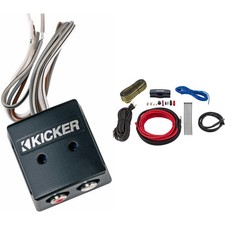 Kicker 46KISLOC K-Series Interconnect, Speaker To Rca W/ Line-Out Converter ...