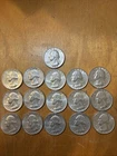 1964 Proof 90% Silver Quarters Lot Of 16