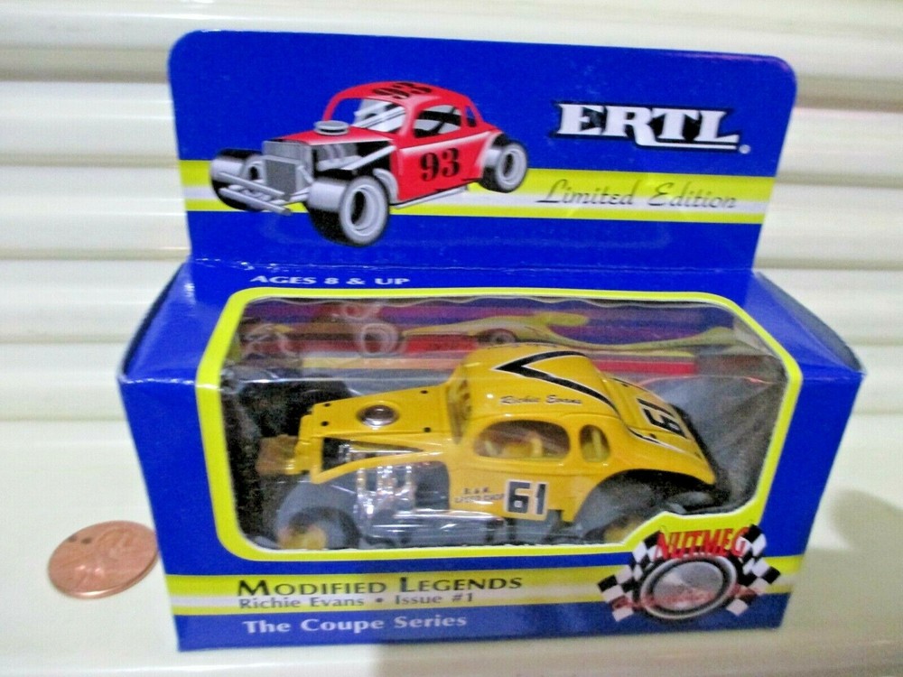 Ertl Nutmeg Collectibles 1/64 Scale COUPE MODIFIED RACE CAR Variations Nu Boxed