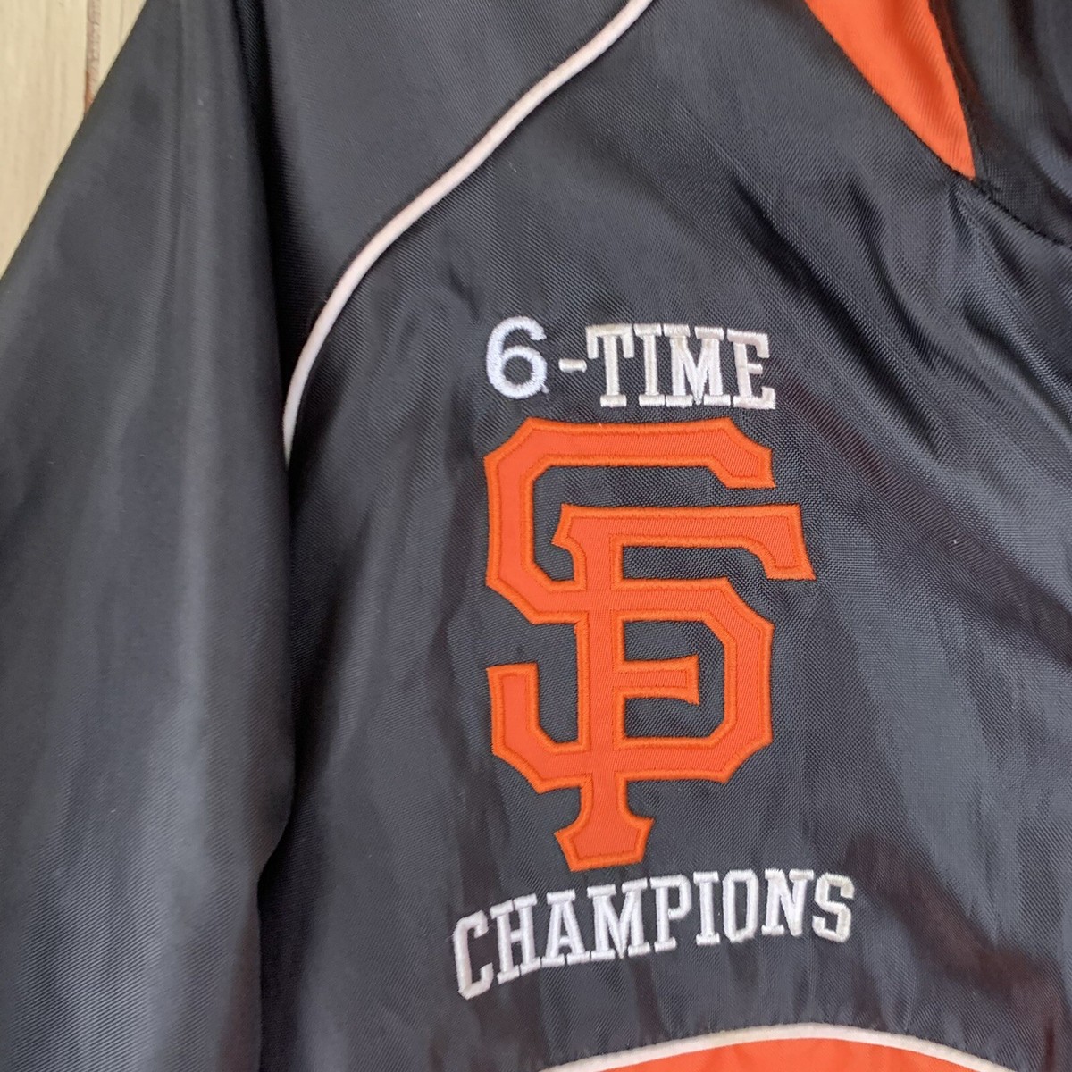 Vintage SF Giants World Series Champions Jacket 6x Genuine Vintage SF Giants World Series Champions Jacket 6x Genuine