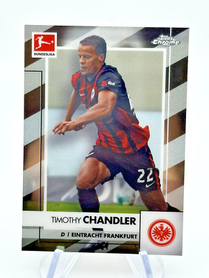 Timothy Chandler 2020-21 Topps Chrome Bundesliga #35 Eintracht Frankfurt