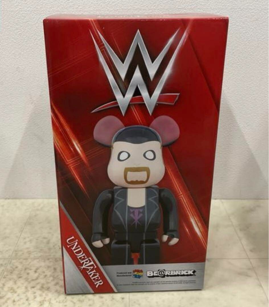 その他 MEDICOM TOY - BE@RBRICK The Undertaker 400% MEDICOM TOY BE@RBRICK The Undertaker 400％ Action Figure WWE