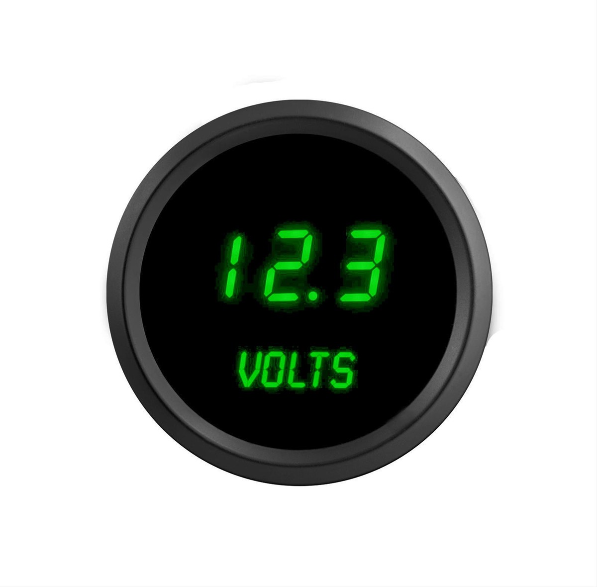 Purchase Volt Meter Gauge, 2"/52mm, Black / Chrome, LED Blue Back Lighting, 043-V-BC In US