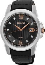 seiko le grand sport solar diamond set mens watch ssc514p
