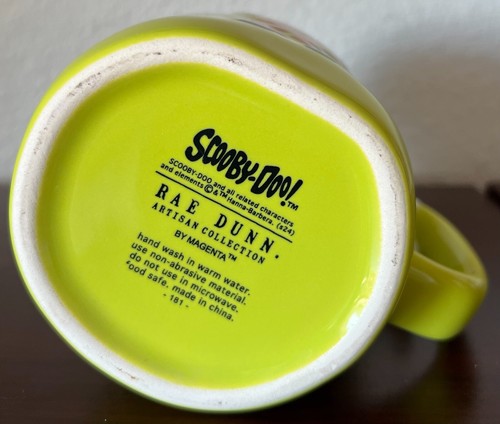 Scooby-Doo x Rae Dunn 2024 HEEBIE JEEBIES Scooby-Doo & Shaggy 2-Sided 18 oz Mug - Picture 5 of 5