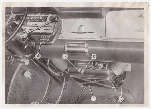 FIAT 1300 1500   – USO E MANUTENZIONE  –  Driver’s Handbook -  - Immagine 2 di 4