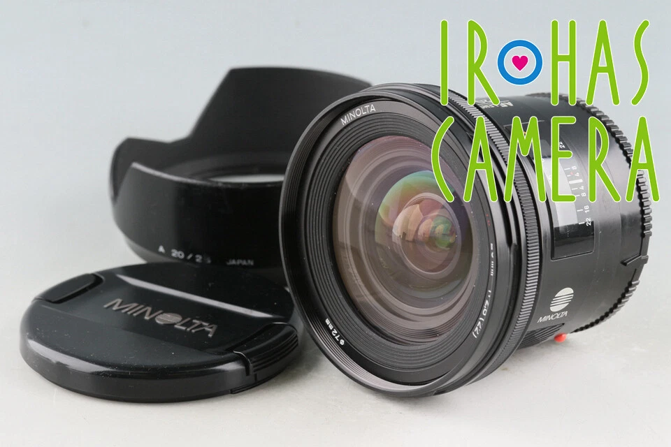 Minolta f/2.8 Camera Lenses 20mm Focal for sale | eBay
