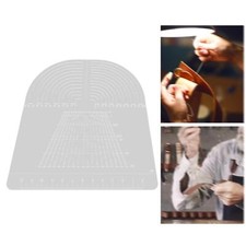 Leather Round Corner Ruler Circle Corner Hole Template Board Positioning Tool