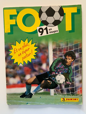 Album Panini Foot 1994 – Collection Française Incomplète – Bon état Général