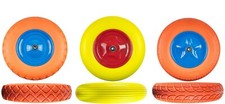 PU Rad 400 - 8 Schubkarrenrad Vollgummi mit Achse 4.80/4.00-8 Polyurethan Gummi