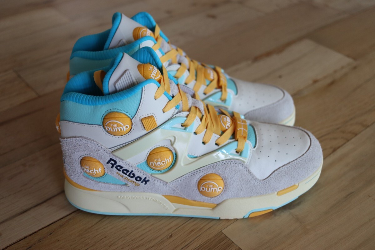 Size 11 - Reebok Pump Omni Zone IX x MSCHF Mid Foto Blue White