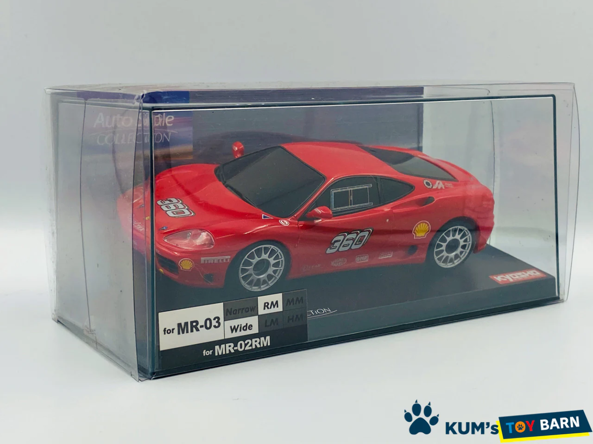 Kyosho Mini-z Body ASC Ferrari 360 Challenge MZP331CR Red | eBay