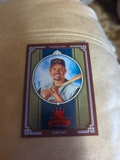 2005 Diamond Kings Framed Red Cincinnati Reds Baseball Card #74 Sean Casey