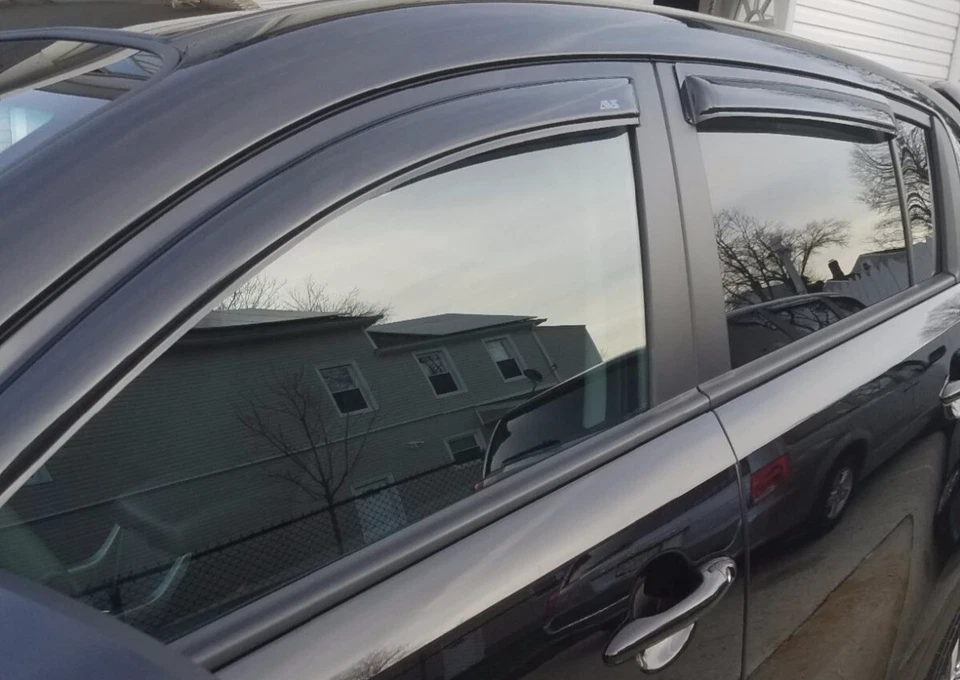 AVS Smoke 3M Cinta-On Protectores de Lluvia Viseras de Ventilación Sombra para 11-2016 Kia Sportage SUV Foto 2 de 4