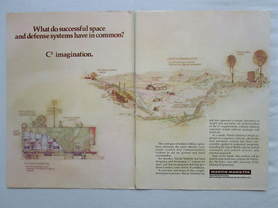 10/1980 PUB MARTIN MARIETTA AEROSPACE SPACE DEFENSE SYSTEMS C3 AIR FORCE NASA AD