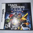 Transformers: Prime The Game (Nintendo DS, 2012) Complete Tested