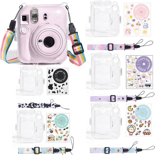 Étui Pour Appareil Photo Fujifilm Instax Mini 12 Mini Avec Sangle