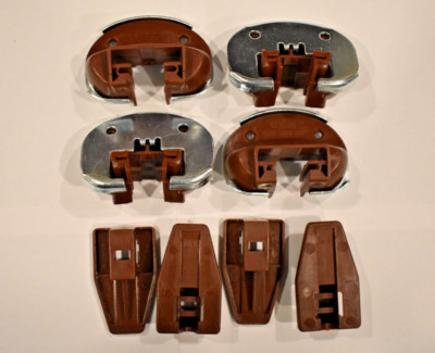 4x Kenlin Rite Trak II Drawer Guide Glide w/ Stop Metal & Screws -  Authentic