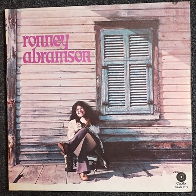 RONNEY ABRAMSON self titled EX 1972 Capitol Canada SKAO-6378 1st press